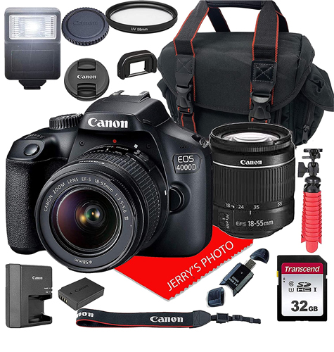 Canon EOS 4000D DSLR Camera